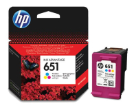 HP 651CMY 300 str. (C2P11AE) kolor - 272570 - zdjęcie 1